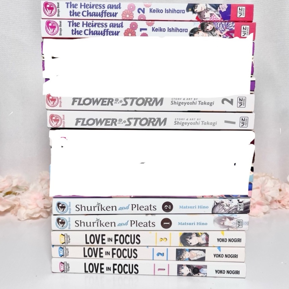 Shojo Manga Lot READ DESCRIPTION